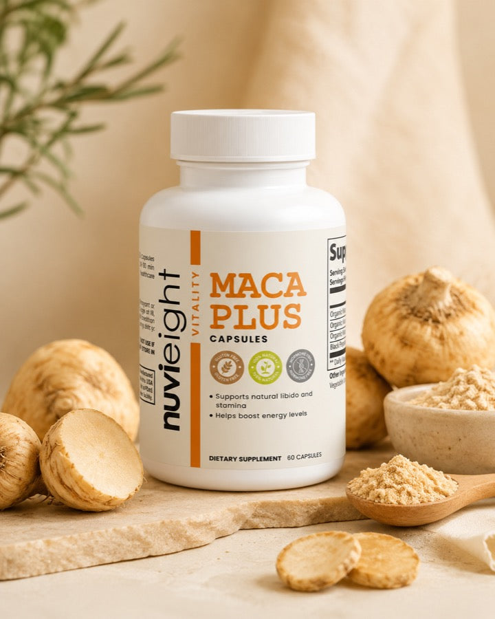 Just real maca root, nothing else.